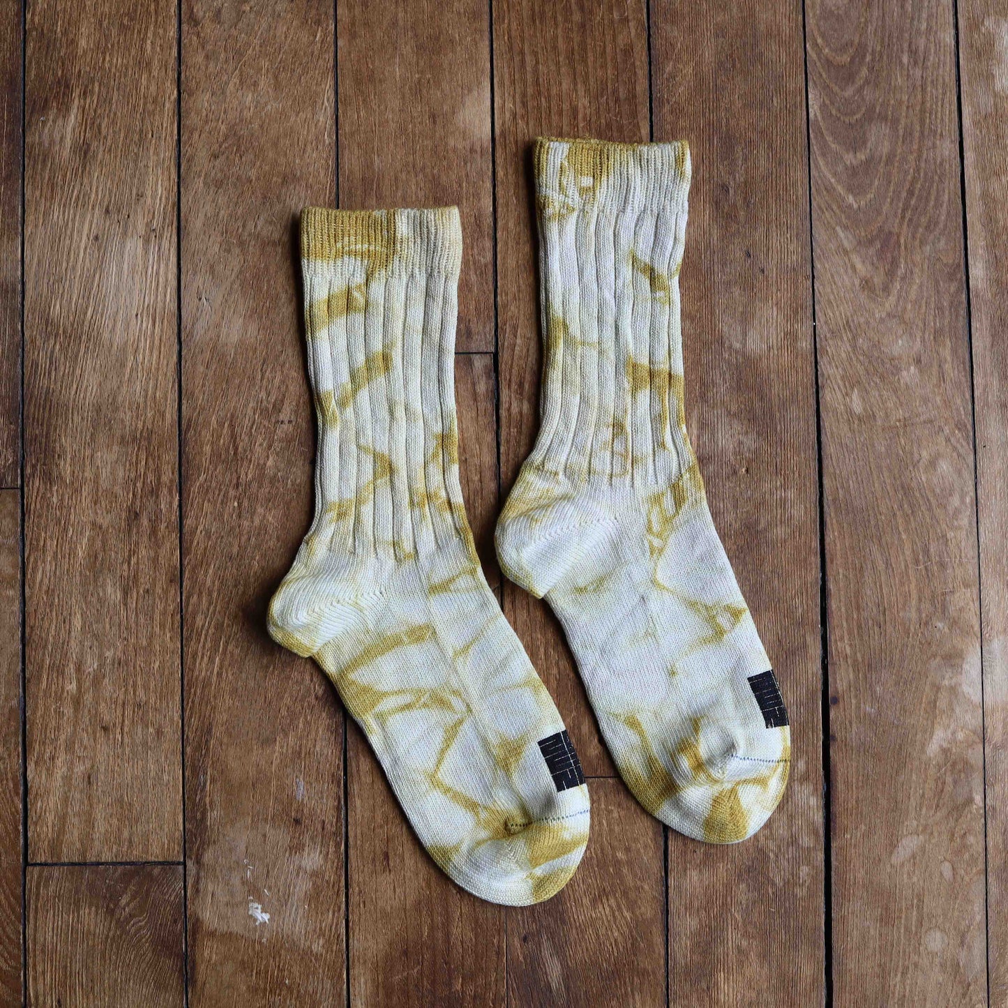 Tie Dyed Organic Cotton/Silk Comfort Socks