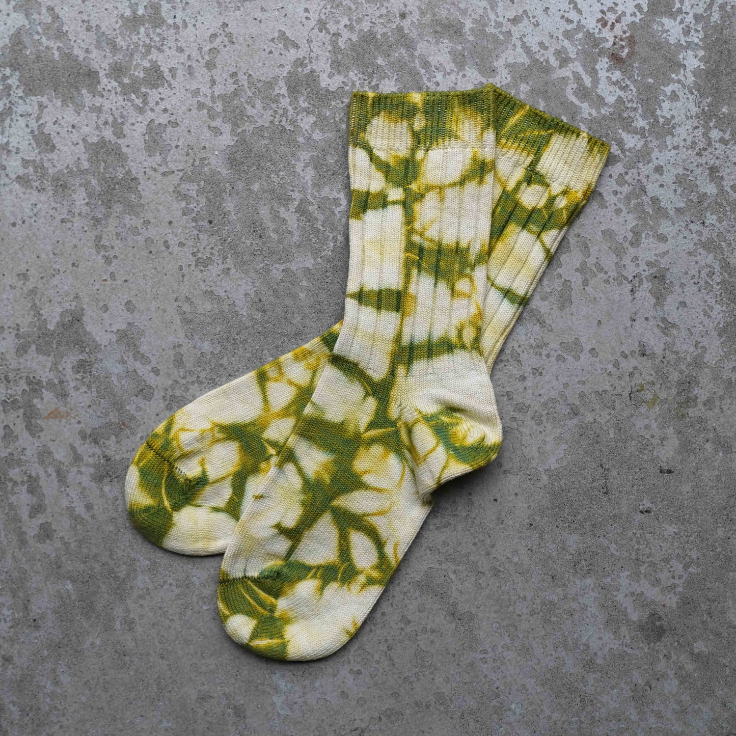 Tie Dye Organic Cotton & Silk Socks