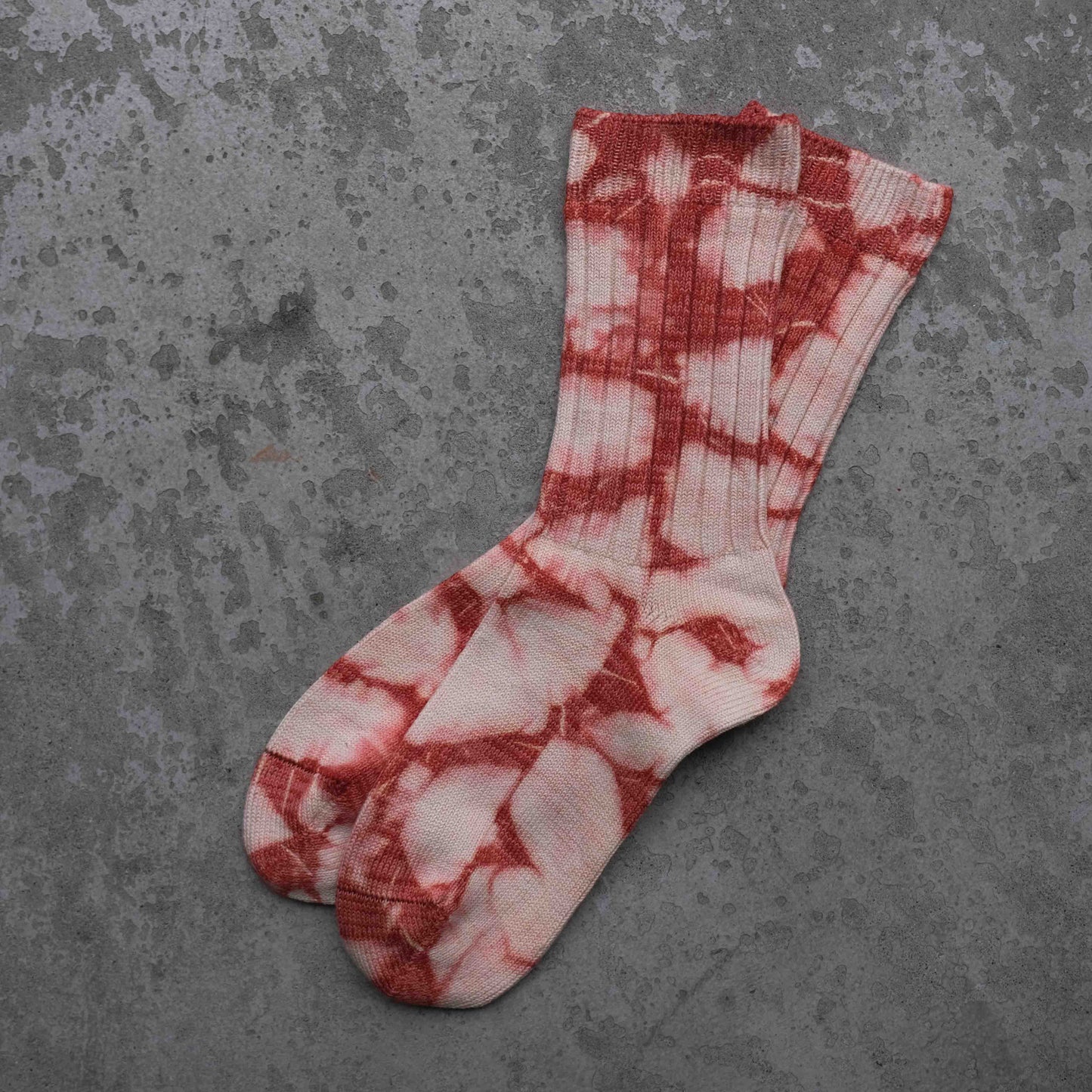 Tie Dye Organic Cotton & Silk Socks