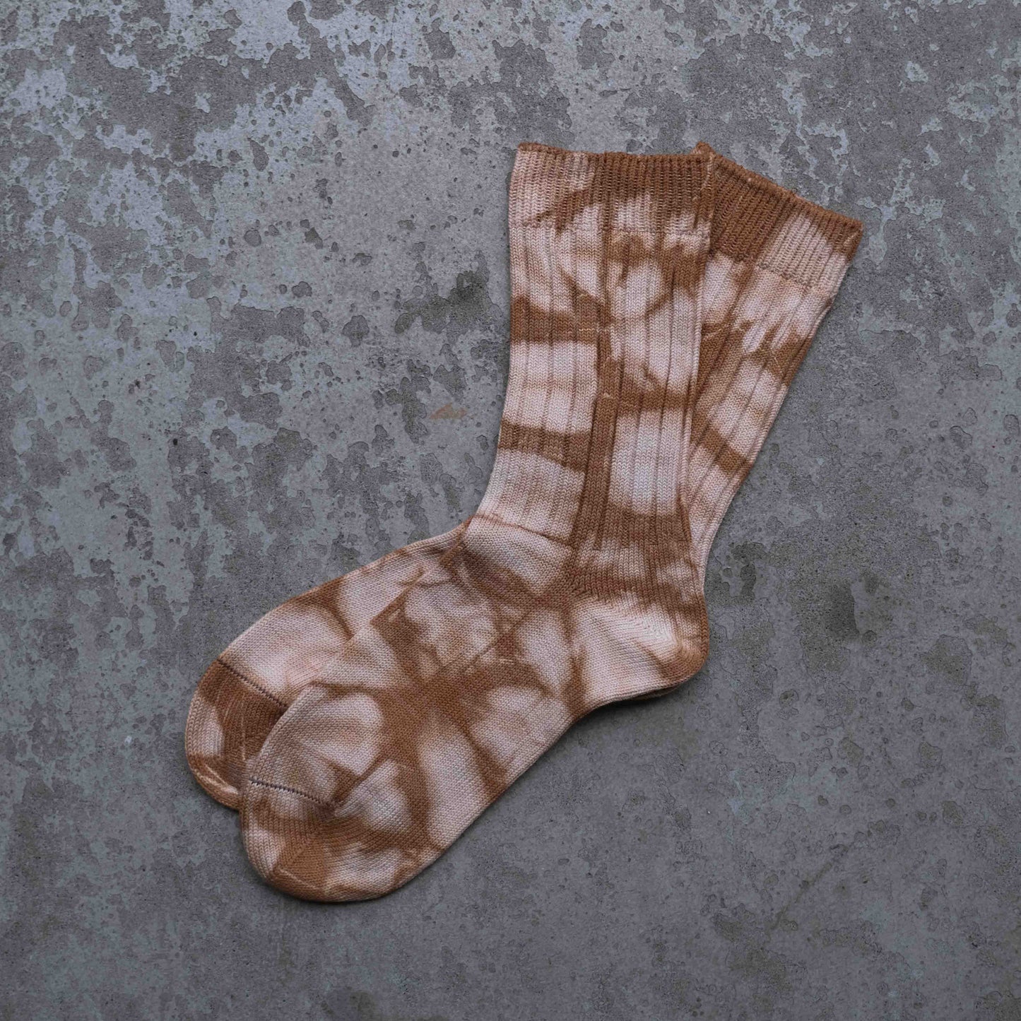 Tie Dye Organic Cotton & Silk Socks