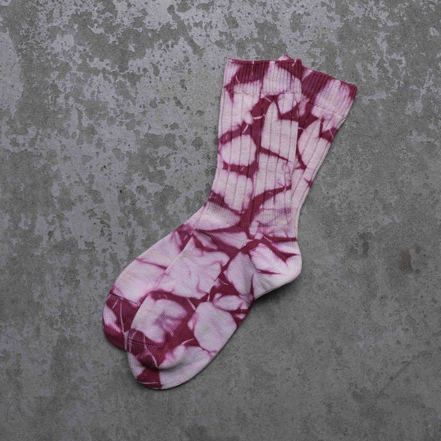 Tie Dye Organic Cotton & Silk Socks