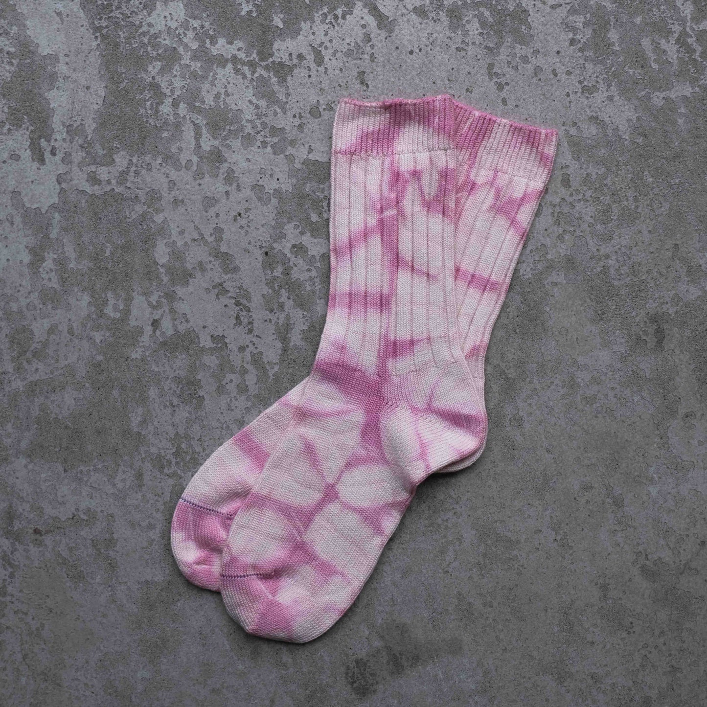 Tie Dye Organic Cotton & Silk Socks