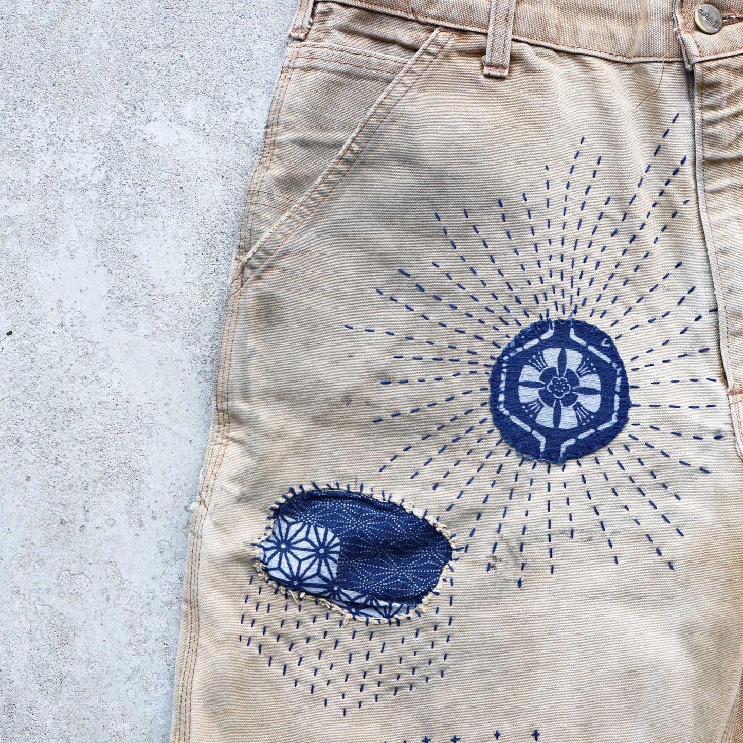 Awa Indigo Carhartt Painter Pants