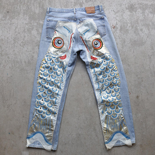 Koinobori Carp Levi's Jeans