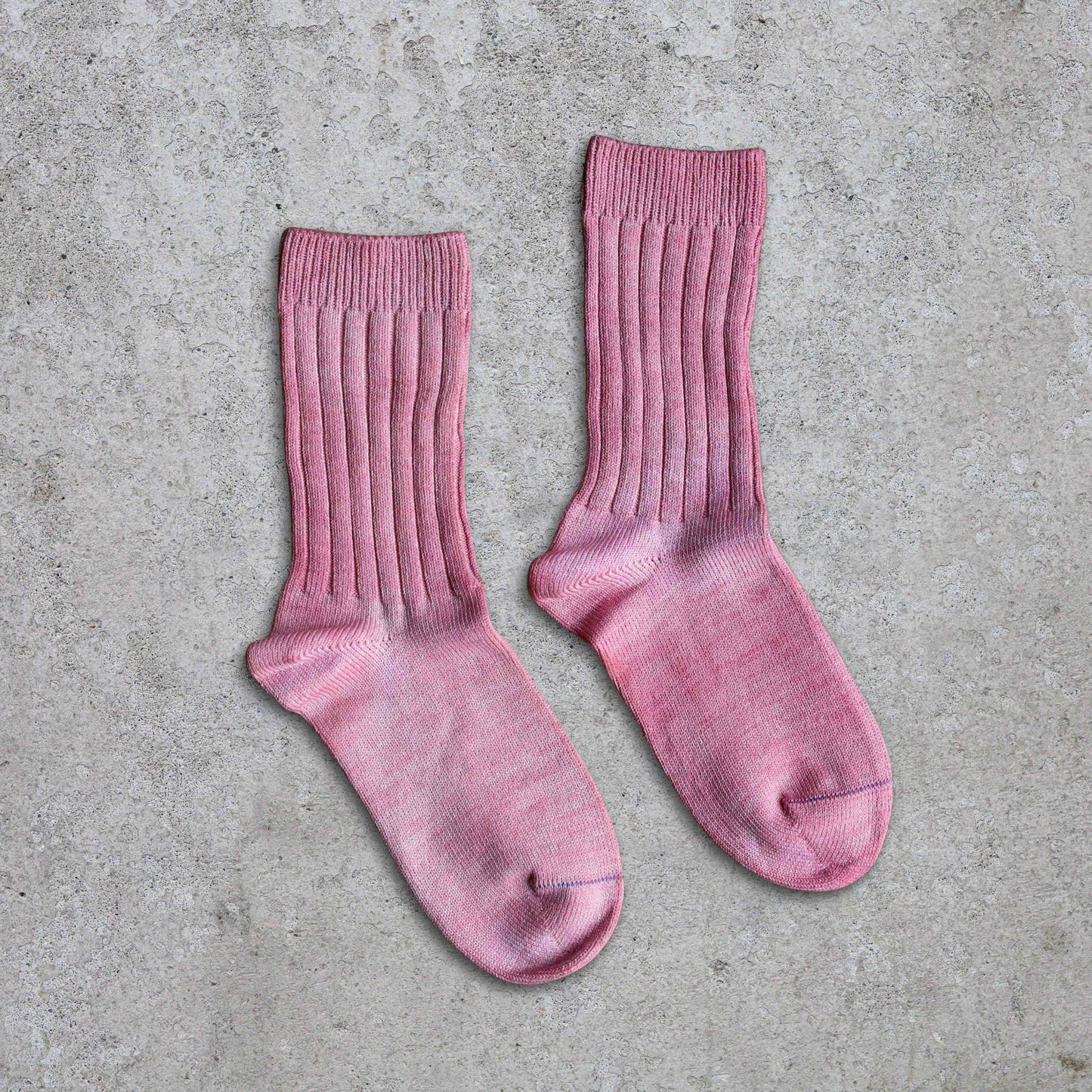 Natural Dye Organic Cotton & Silk Socks
