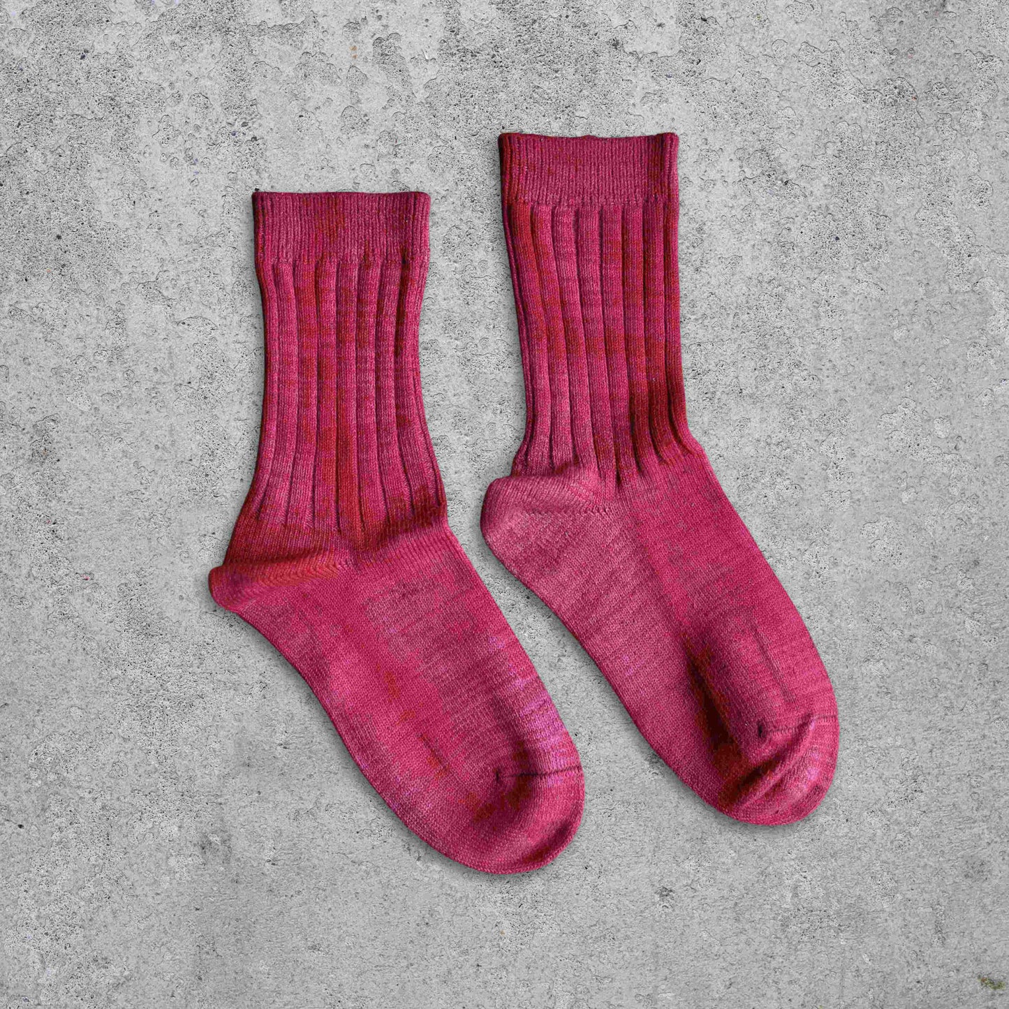 Natural Dye Organic Cotton & Silk Socks