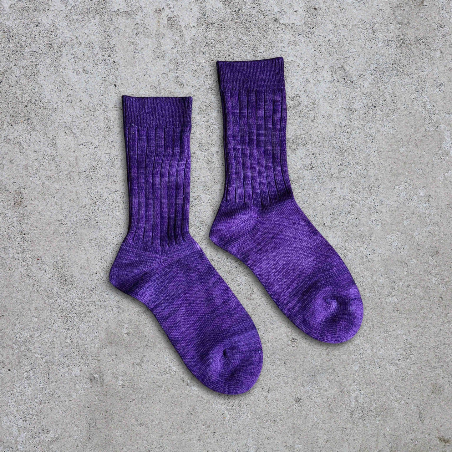 Natural Dye Organic Cotton & Silk Socks
