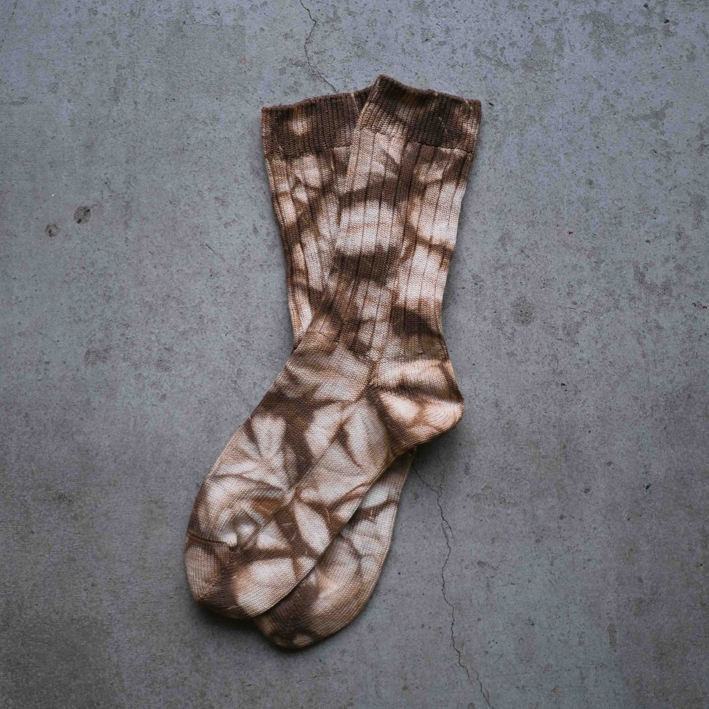 Tie Dye Organic Cotton & Silk Socks