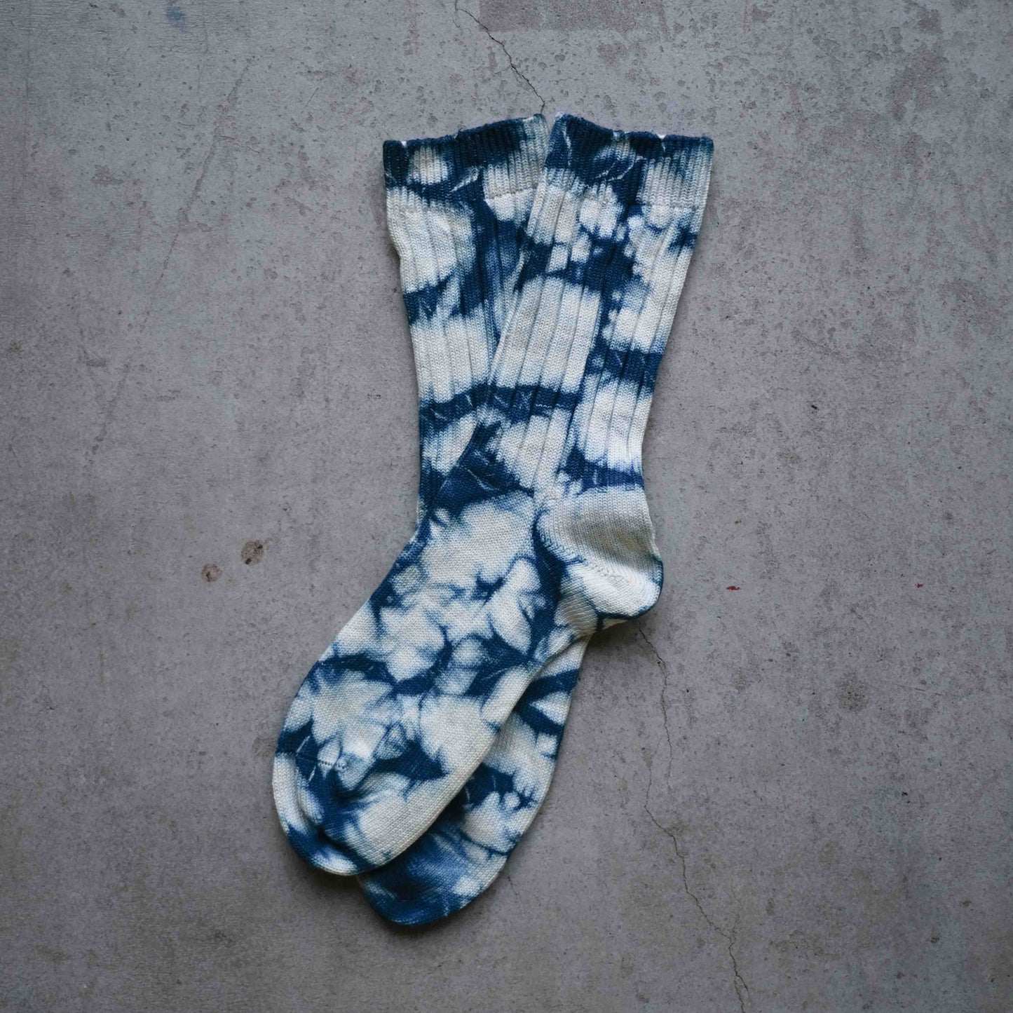 Tie Dye Organic Cotton & Silk Socks