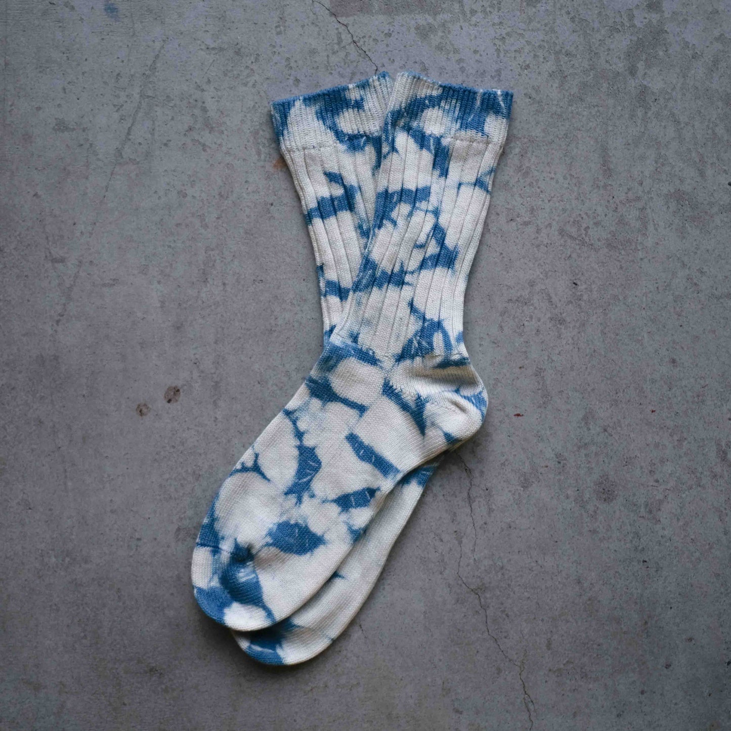 Tie Dye Organic Cotton & Silk Socks