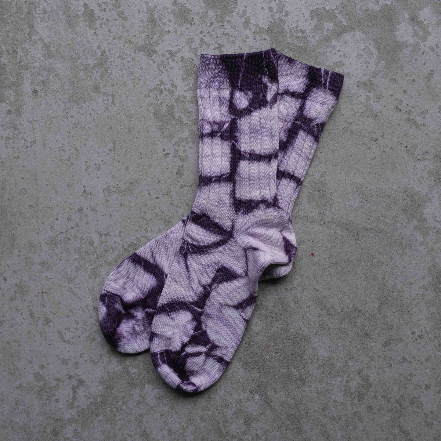 Tie Dye Organic Cotton & Silk Socks