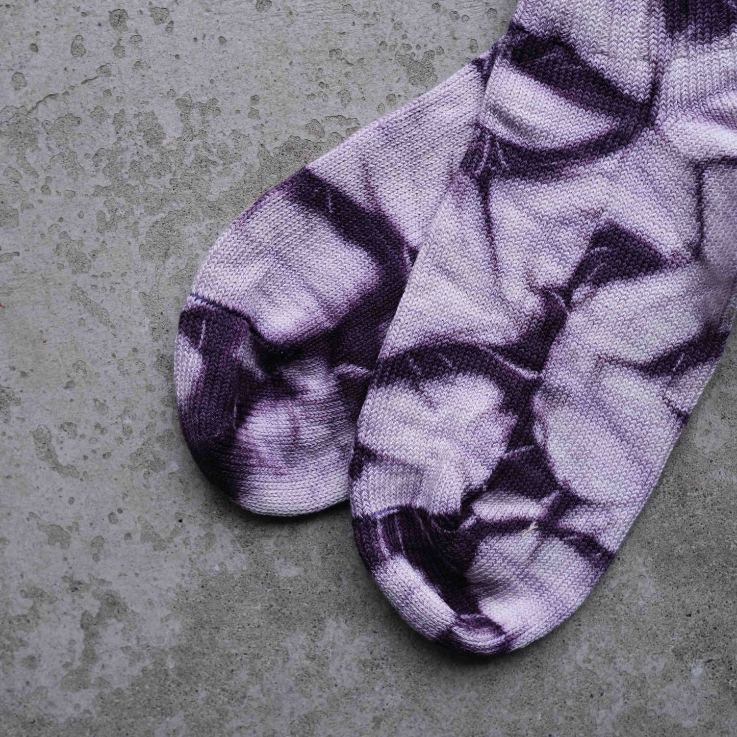 Tie Dye Organic Cotton & Silk Socks