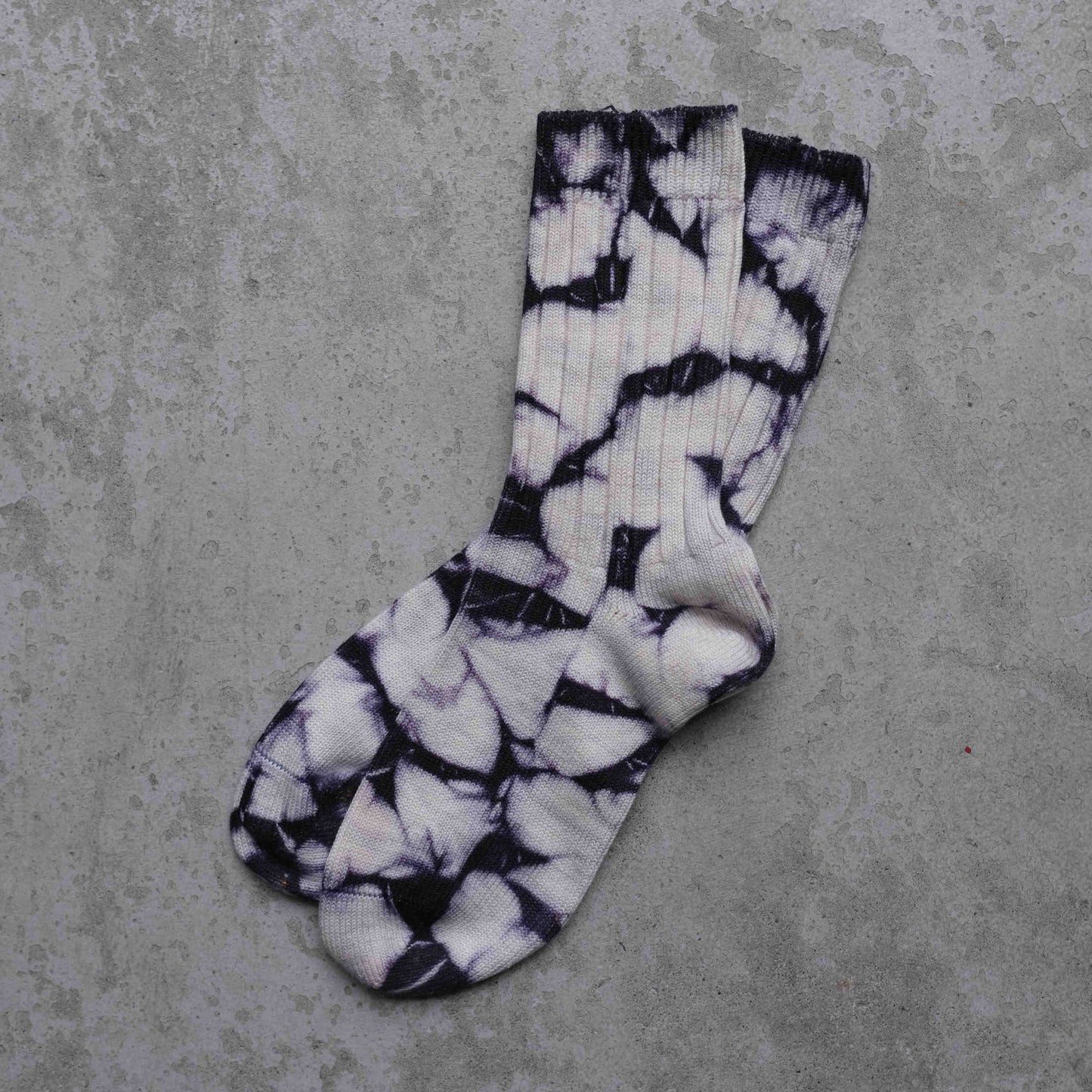Tie Dye Organic Cotton & Silk Socks