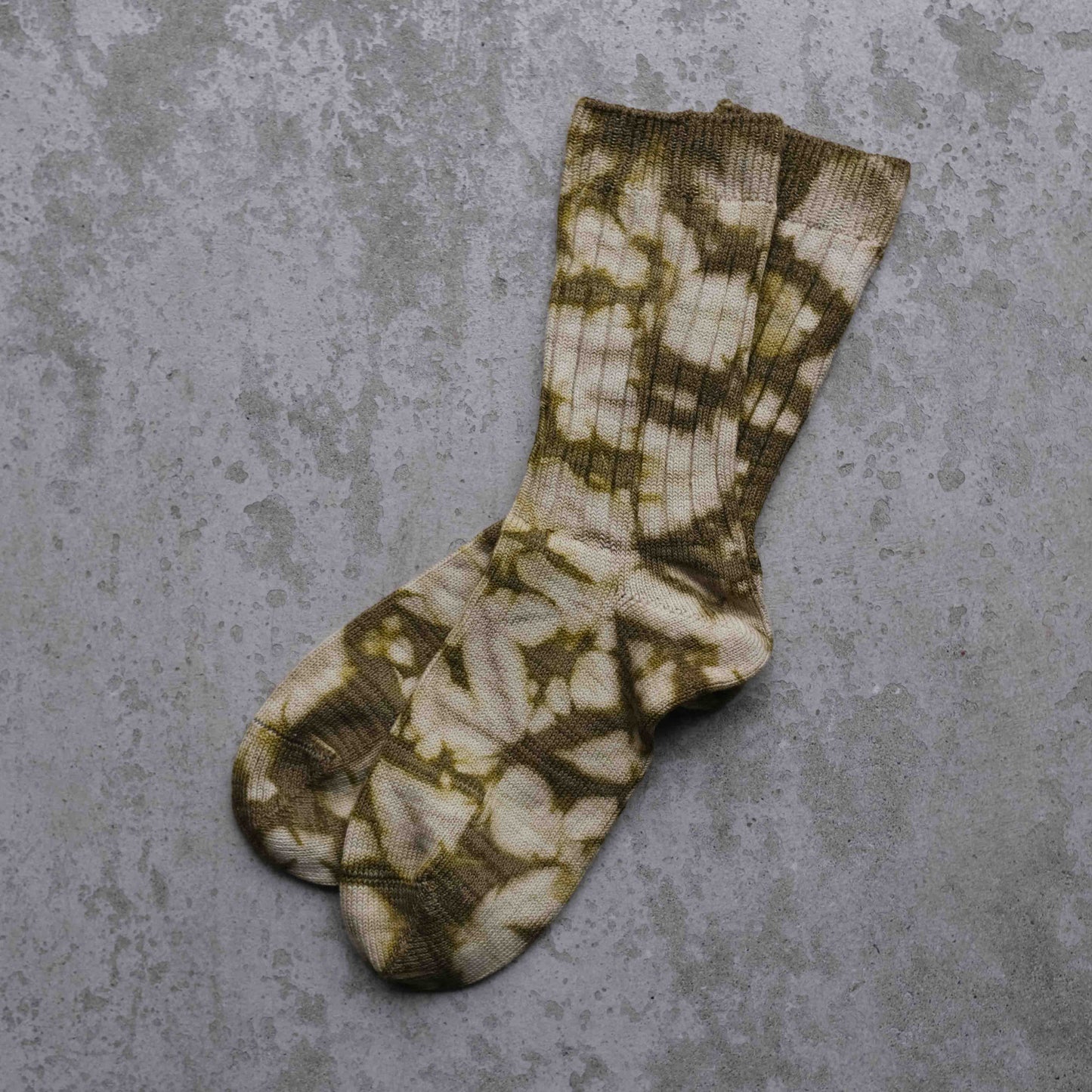 Tie Dye Organic Cotton & Silk Socks