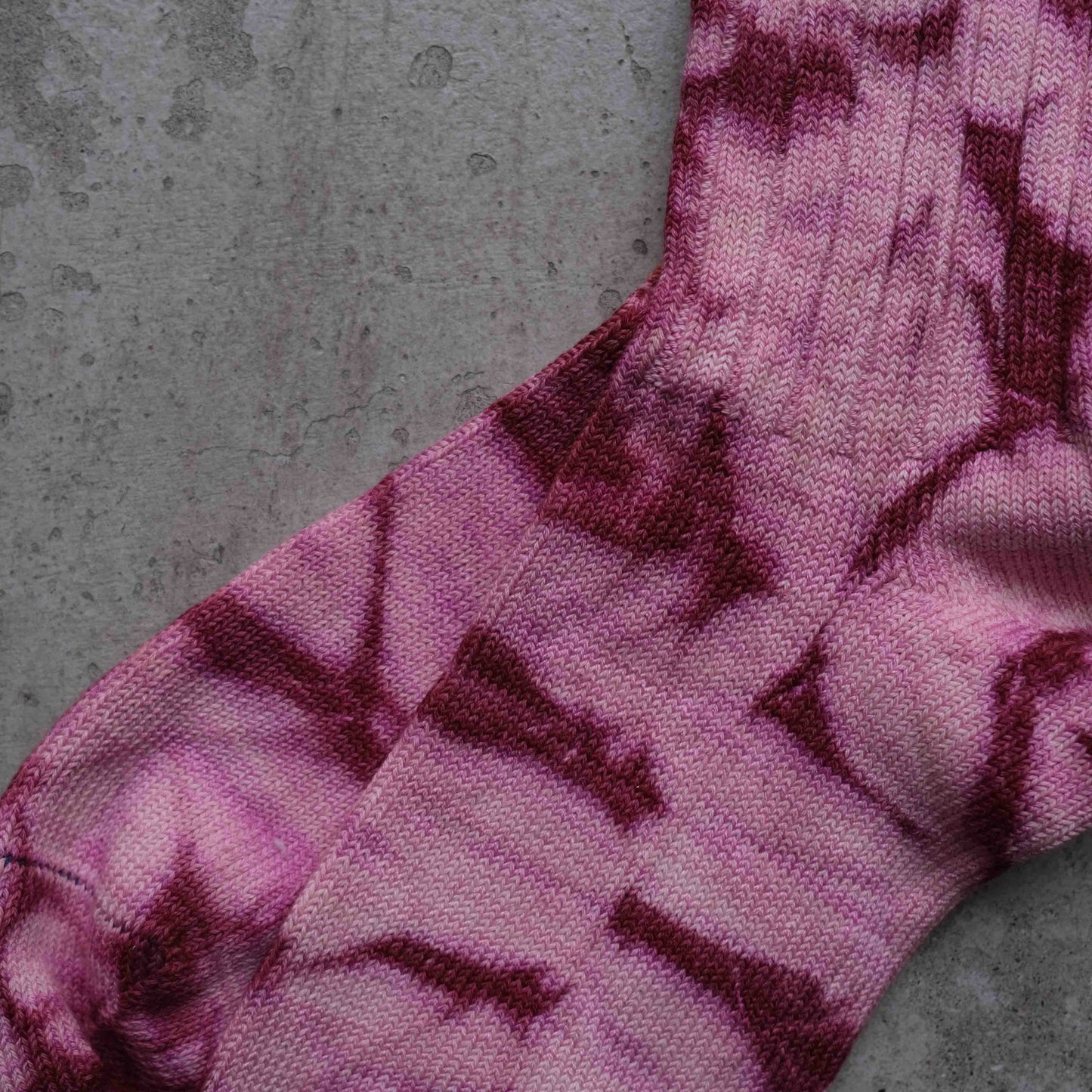 Tie Dye Organic Cotton & Silk Socks
