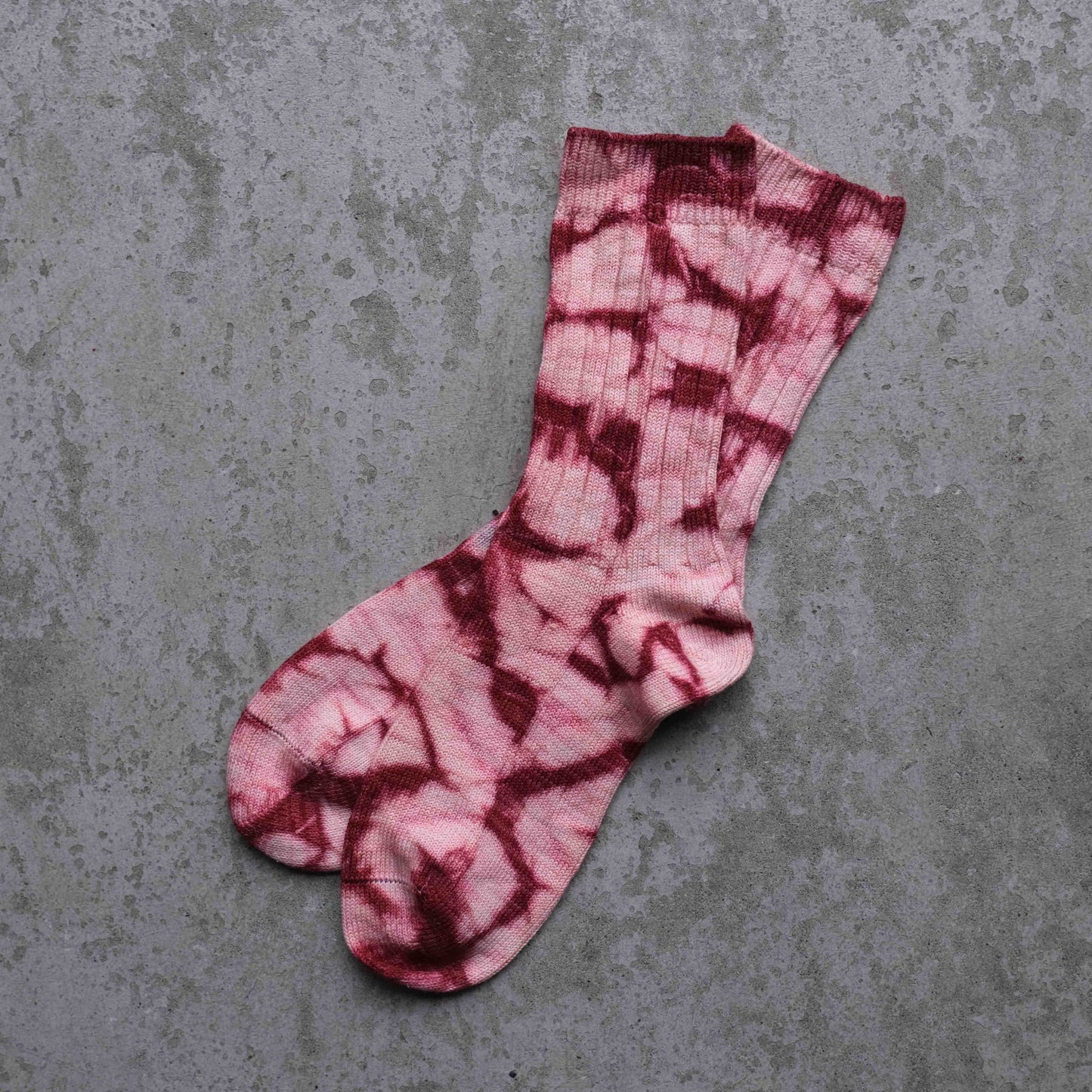 Tie Dye Organic Cotton & Silk Socks