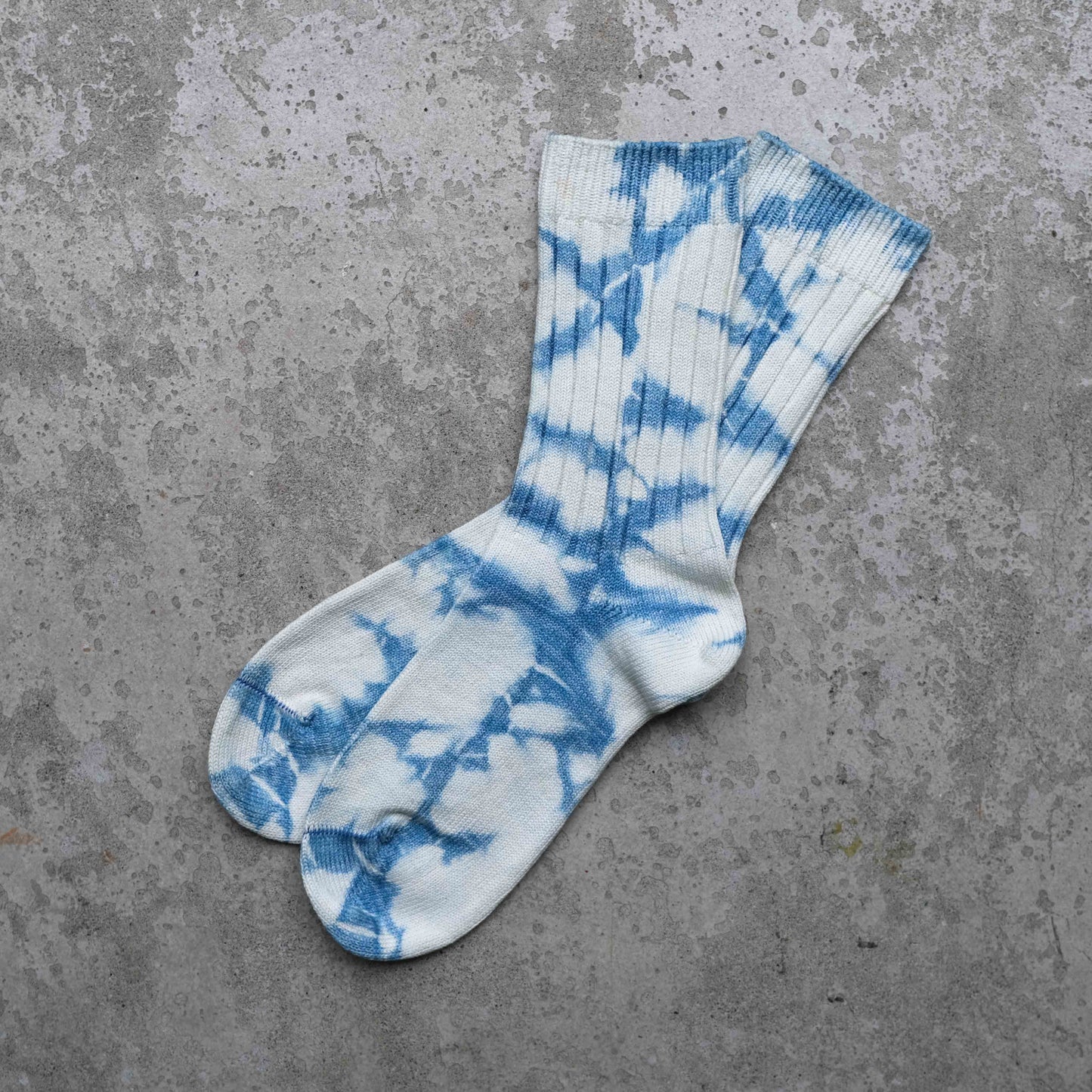 Tie Dye Organic Cotton & Silk Socks