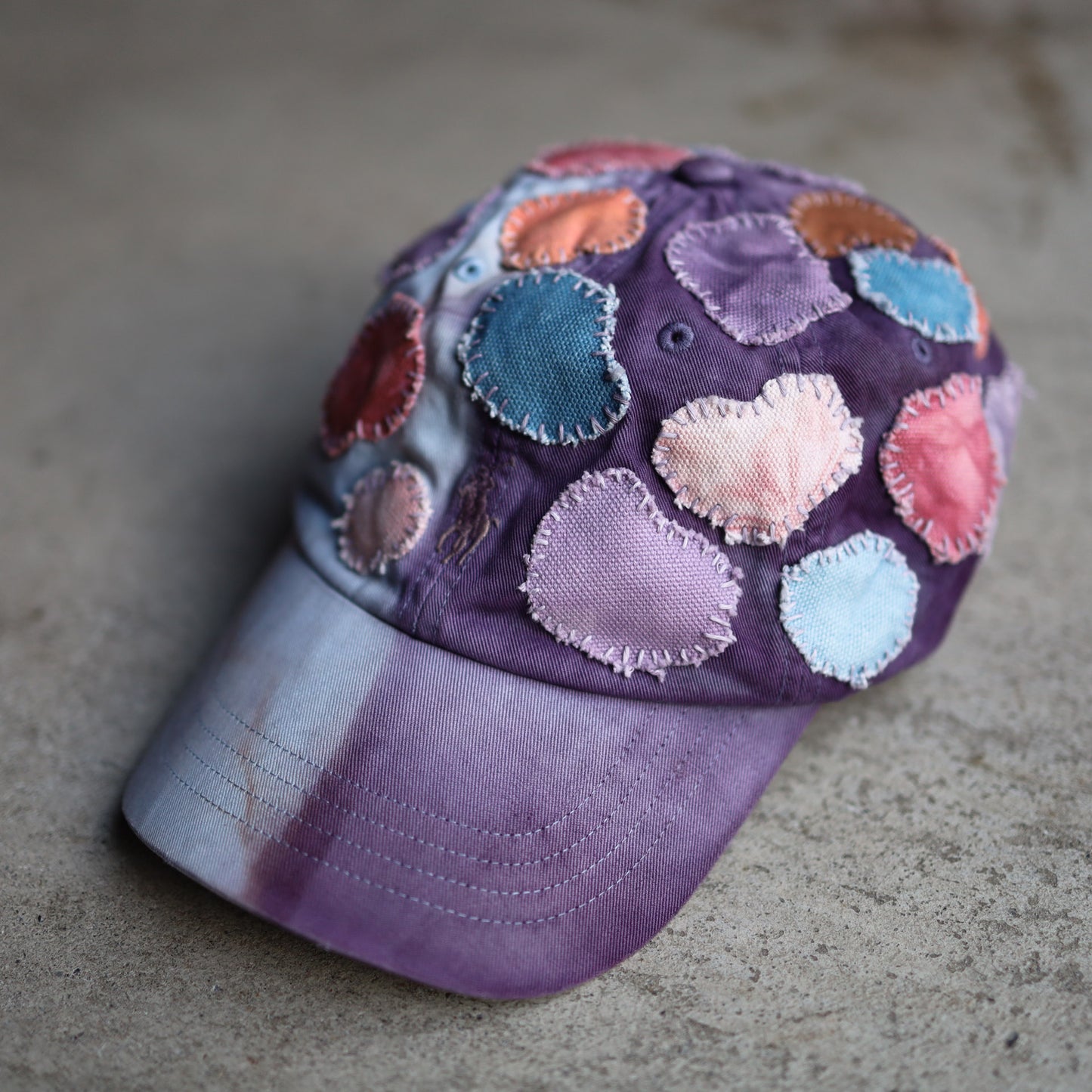 Natural Redyed Patch Ralph Lauren Cap