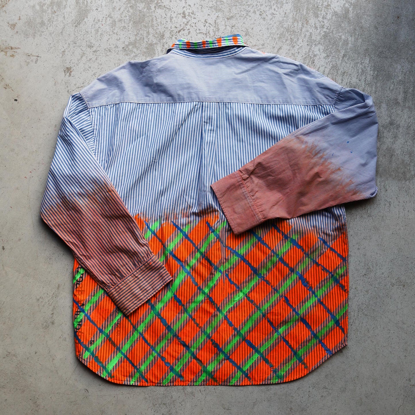 Natural Redyed Checker Shirt