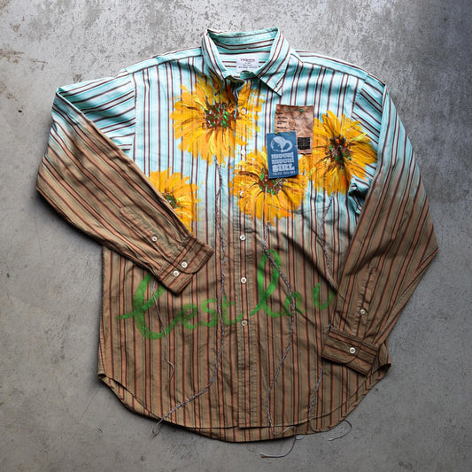 Natural Redyed Sunflower Shirt