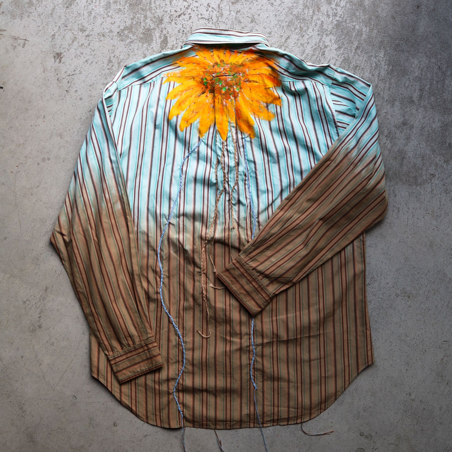 Natural Redyed Sunflower Shirt